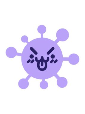 Kötü hayvan virüsünün titreşimli animasyonu