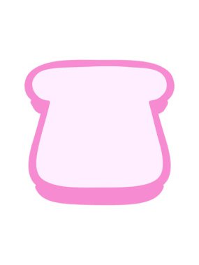 bir dilim ekmeğin hareketli animasyonu