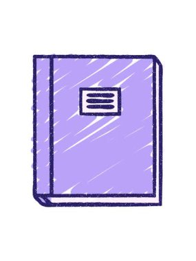 egzersiz kitabı tebeşir tasarımının hareketli animasyonu