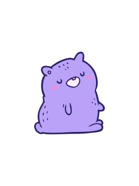 Oyuncak ayı tasarımının radyoaktif parlayan animasyonu