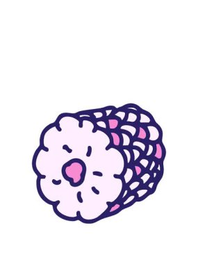 Brezilya mısırının animasyonunu koçan çiziminin üzerine seriyorum.