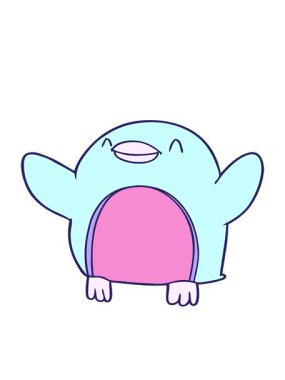 Robin 'in hareketli animasyonu