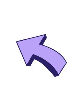 ok karikatürünün yıldız patlaması etkisi animasyonu