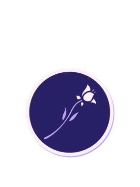 Geleneksel zambak stiliyle dövmenin hareketli stili