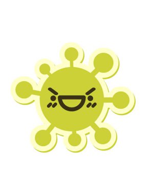 Ortalama memnun virüs etiketinin renk canlandırması değişiyor