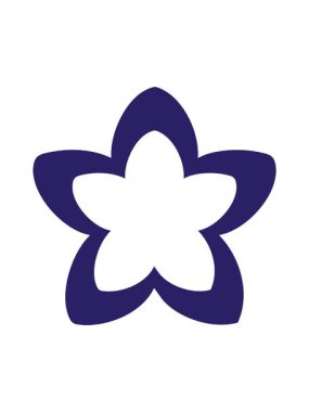 Geleneksel Japon çiçeklerinin hareketli animasyonları.