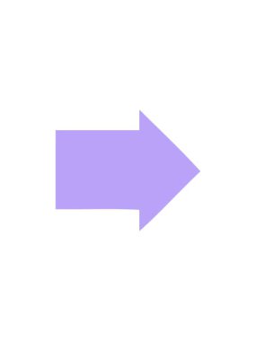 Bir ok sembolünün düz sembolünün satış flaş animasyonu