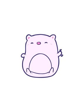 Kutup ayısının yıldız patlaması etkisi animasyonu