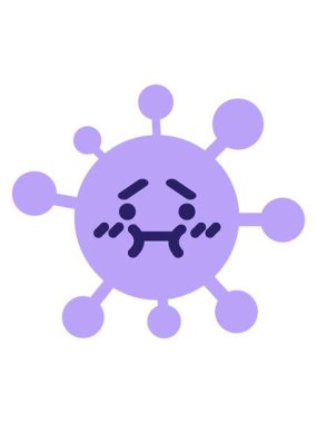 Utanç verici virüsün hareketli animasyonu