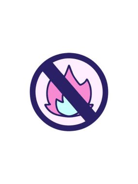 Ateşsiz tabelasının sevimli çizgi filminin gösterişli satış animasyonu