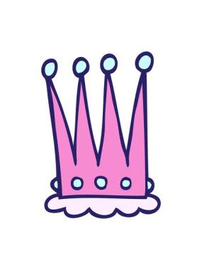 Çizgi film karalama tacını salla ve duraklat