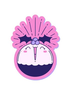 Dövme stili bir çıkartmanın Noel pudingi şarkısını pikselleştirin