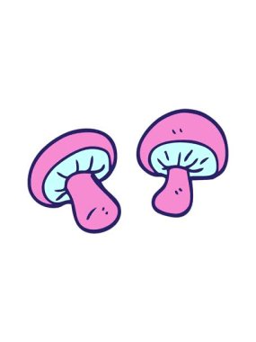 Karikatür mantarlarının titreşimli hareketi