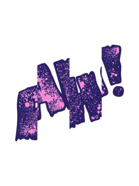 Çizgi filmin bölünmüş hareket animasyonu.