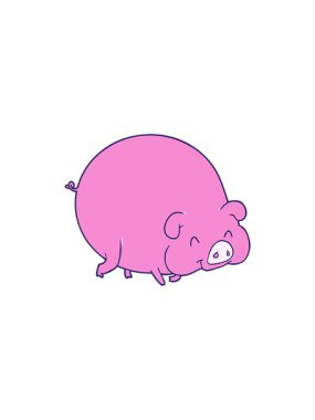 Çizgi film domuzu animasyonu satışı