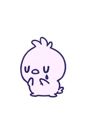 Üzgün Kuş Tebeşiri Çiziminin animasyonunu genişletiyorum