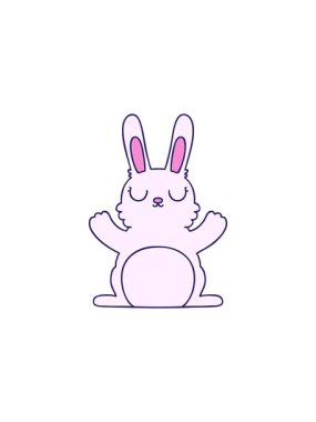 Yıldız patlaması etkisi, el yapımı garip tavşan animasyonu.