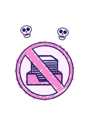 kafatası animasyonları dönen Evrak Çizimi Yok Tebeşiri