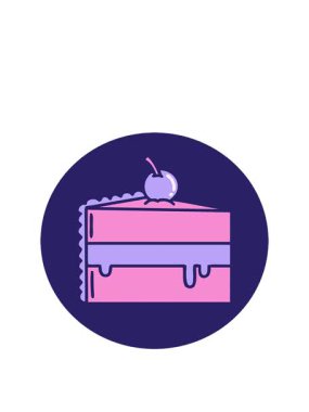 Çikolatalı pasta dövmesinin animasyonunu genişletiyorum.