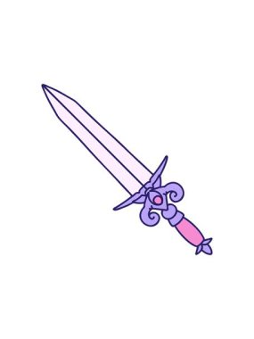 Hançer tasarımı görüntüsünün basınçlı canlandırması