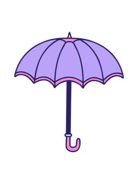 Dövmenin geleneksel bir şemsiye tasarımı tarzında ışık efekti animasyonu