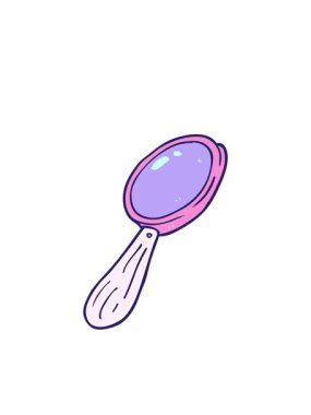 çizgi film büyütecinin hareketli animasyonu