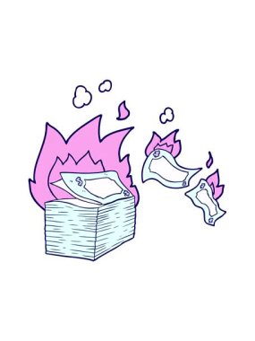 neon ışık efekti yanan para çizgi filminin animasyonu