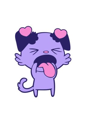 dönen kalpler iğrenç bir çizgi filmin animasyonu.