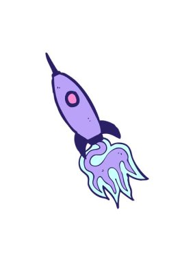 Uzay gemisinin hareketli animasyonunu oynat