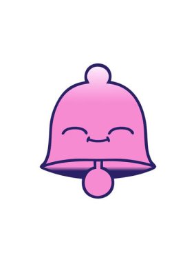 Bir çanın gölgeli çizgi filminin dikkat çekici animasyonu