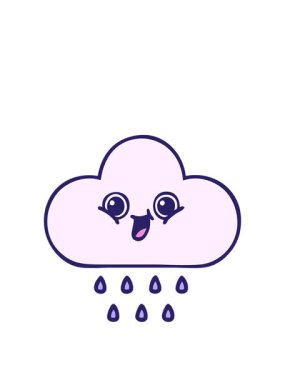 Tatlı yağmur bulutlarının animasyonunu genişletiyorum.