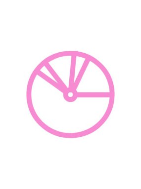 Pasta grafiği simgesinin hareketli canlandırması