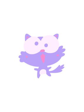 Çılgın çizgi film kedisinin satış animasyonu