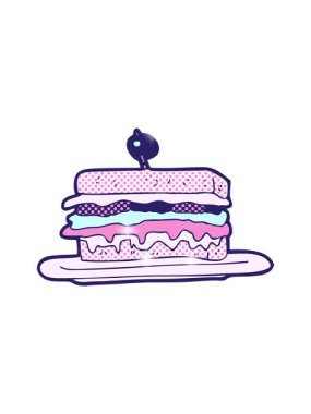 Basit sandviçin ışıltı etkisi