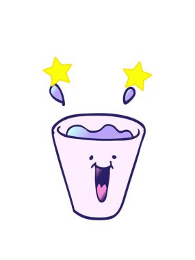 dönen yıldızlar çizgi film animasyonları karalama mutlu içecekler