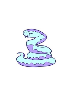 Bir yılanın anlık satış animasyonu