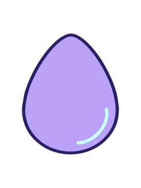 Paskalya festivali yumurta tasarımının canlandırma efekti