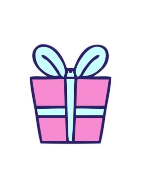 attention grabbing animation of a hand drawn quirky cartoon present