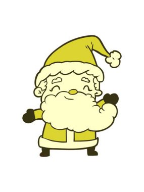 Noel Baba çizgi filminin renkli animasyonu değişiyor