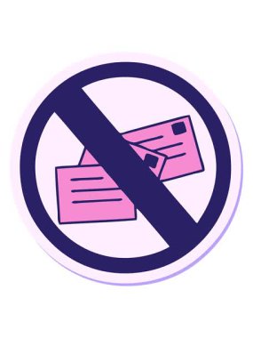 Sevimli bir çizgi filmin çıkartmasının canlandırmasını salla ve durdur. Posta işareti yok.