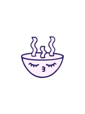 Hot Noodles Tebeşir Çiziminin gösterişli satış animasyonu