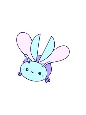 Uçan böceğin yıldız patlaması etkisi animasyonu