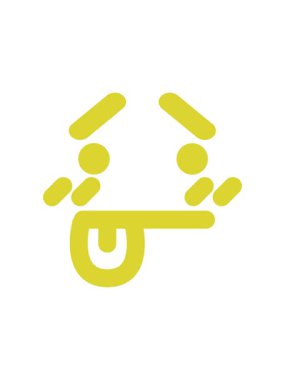 Utanç içindeki yüz resmetmenin renk canlandırması