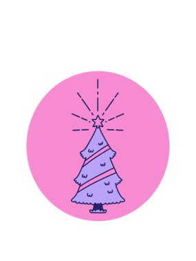 Yıldızlı bir noel ağacının animasyonunu genişletiyor