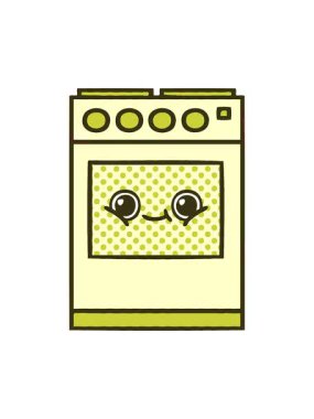 Bir mutfak fırınının çizgi filmlerinin renk animasyonunu değiştirmek