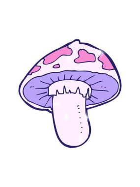 Çizgi film karakteri mantar dışkısının parlatıcı etkisi