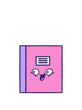 Sevimli bir dizüstü bilgisayarın animasyonunu büyütüyorum.