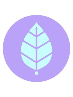 Yaprağın dövme stili görüntüsünün canlandırmasını bob ve duraklat