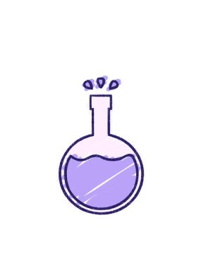 Bilim Deneyi Tebeşir Çiziminin yanıp sönen radyal çizgileri