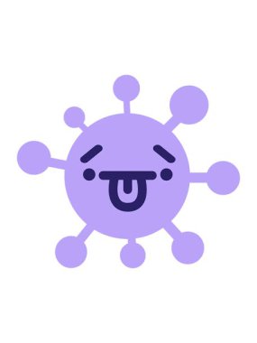 Kafası karışmış virüsün ışık efektleri